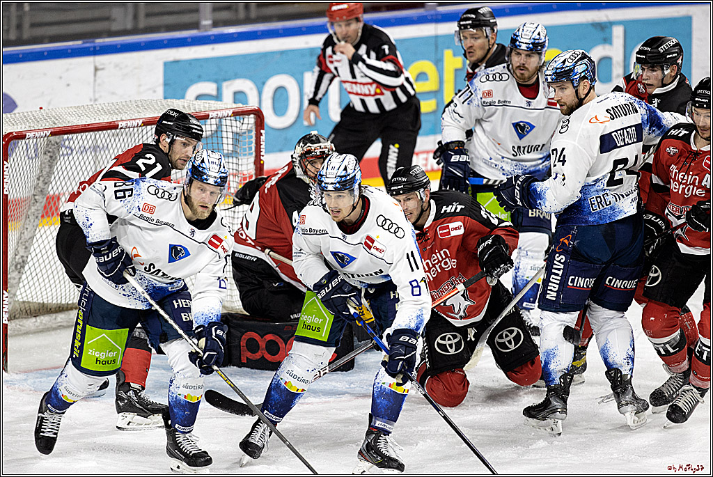 PENNY DEL 1. Playoff Runde;  Koelner Haie - ERC Ingolstadt; Koeln, 05.04.2022
